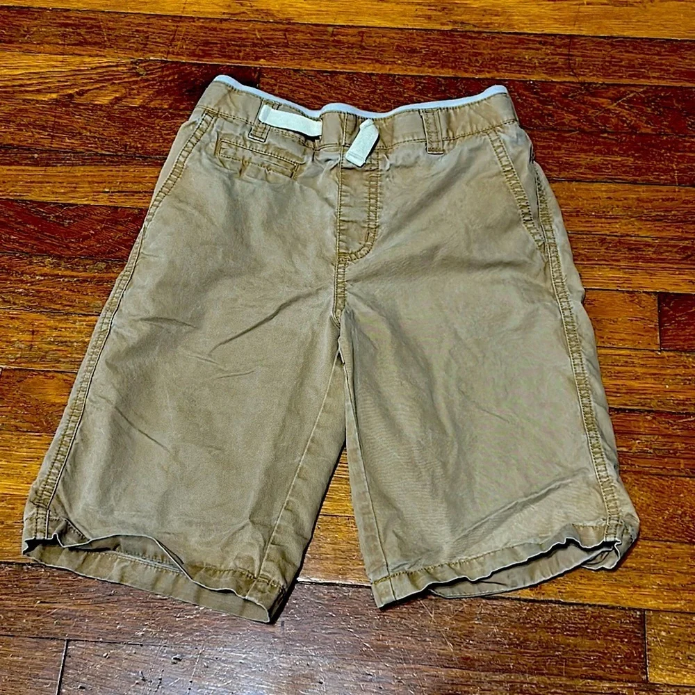 Gymboree Tan Boys Pull On Shorts, Sz 8